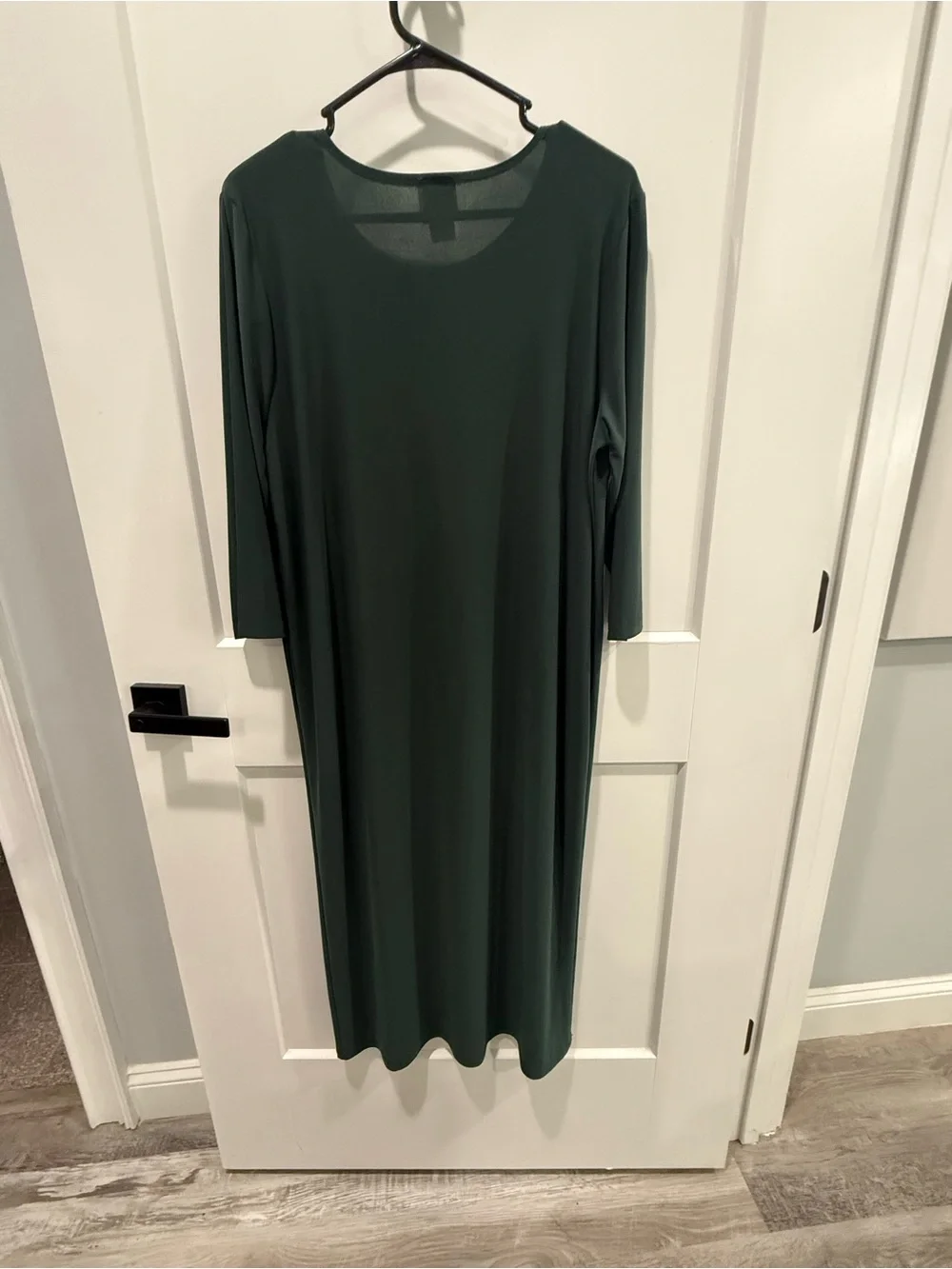 Zadie B’s Layering Dress Hunter Green Midi Dress Dark Green size L